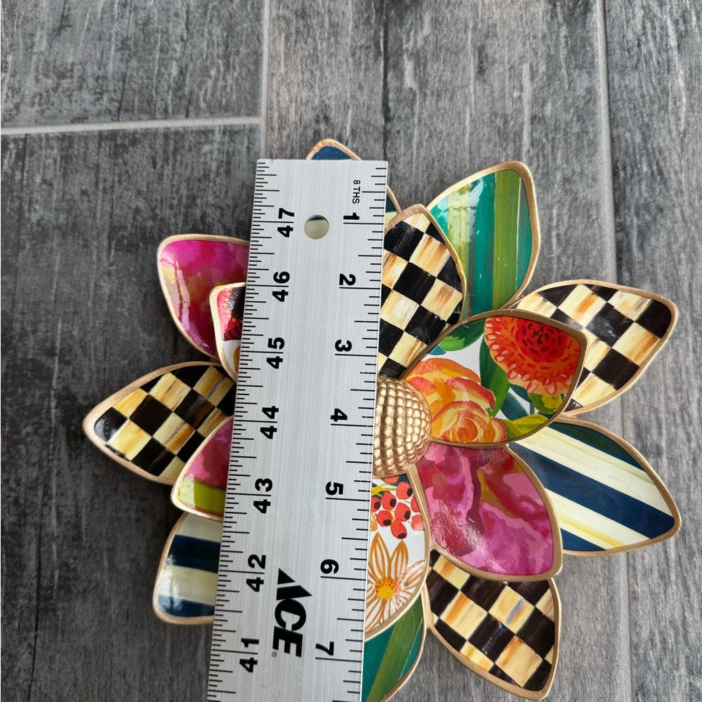 MacKenzie-Childs Wallflower, a three-dimensional decorative flower - Picture 4 of 14